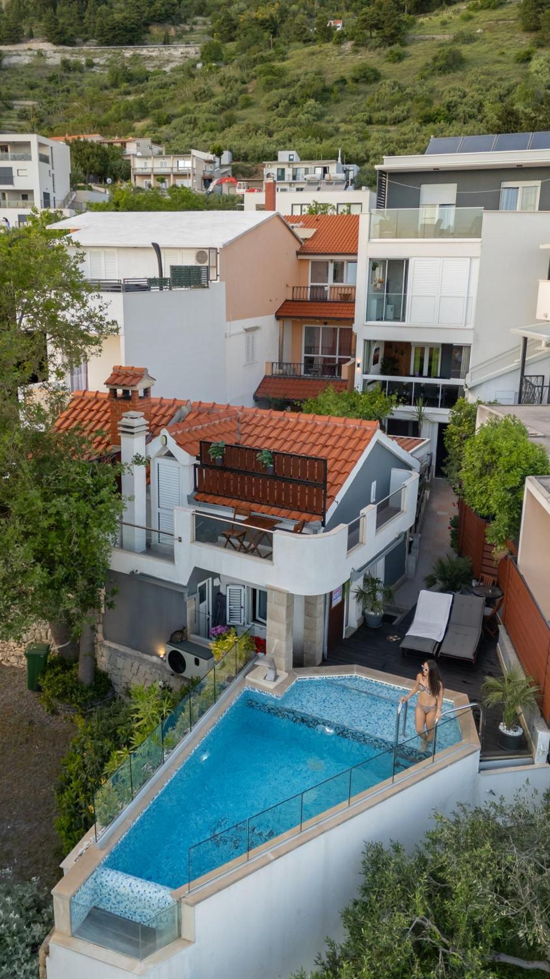 Apartments Villa Tomas Brela Ngoại thất bức ảnh